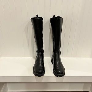High rise chunky Chelsea boots
